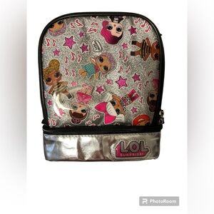 Sparkly LOL lunch bag